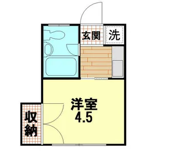 良本三川口マンション【4階】の間取り