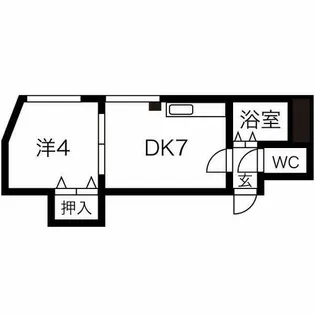 パルコート光星【2階】の間取り