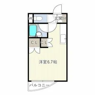 INOVE札幌北15条【1階】の間取り