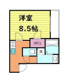 フジパレス東今里Ⅰ番館【3階】の間取り