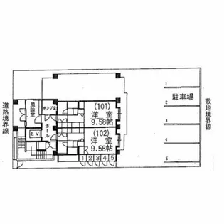シャトーブラン17【7階】の間取り