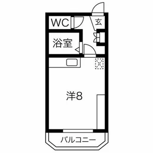 イーストタウン13【3階】の間取り
