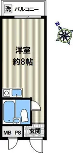 ダイコービル【302号室】の間取り