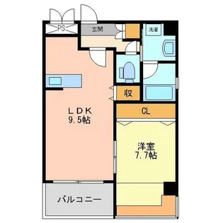 N’s First【10階】の間取り