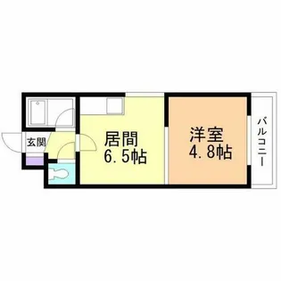 シャトル井上【2階】の間取り