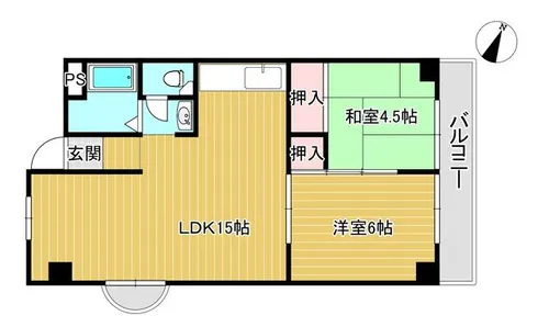 ACEシャトービル【3階】の間取り
