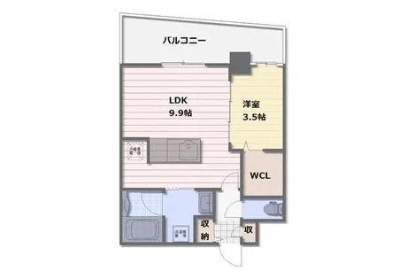 The PASTORAL NorthWing【2階】の間取り