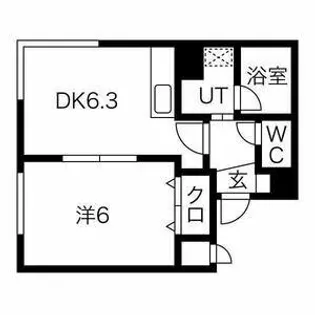 カナロアハウス【3階】の間取り