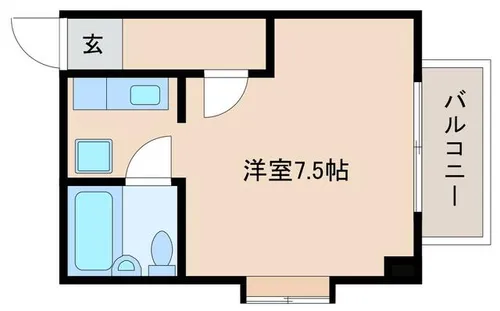 エーショーハイツ【2階】の間取り