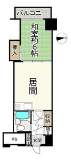 ライオンズマンション平岸第2A棟【2階】の間取り