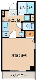 KDA大阪【4階】の間取り