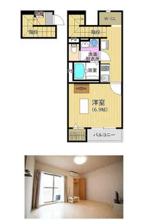 クレイノエトワール70【202号室】の間取り