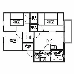 フレグランス I【203号室】の間取り