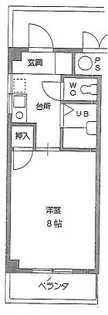 グリーンライフ萌【306号室】の間取り
