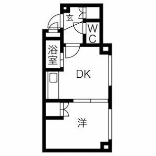 サニープレイスN33【5階】の間取り