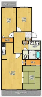 JAパストラル2【3階】の間取り