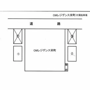 OMレジデンス栄町【4階】の間取り