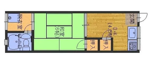 ひさみ荘【2階】の間取り