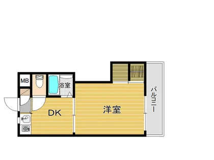 シャインビル大原【3階】の間取り