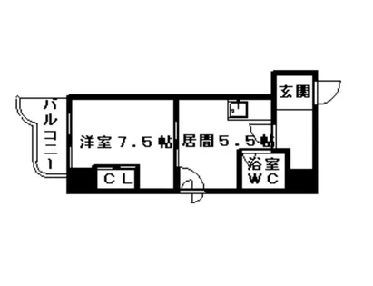 PEOPLE NOⅢ【4階】の間取り