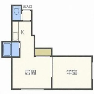 キラメック北15条【3階】の間取り