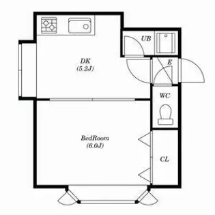 ハイツエリックス【2階】の間取り