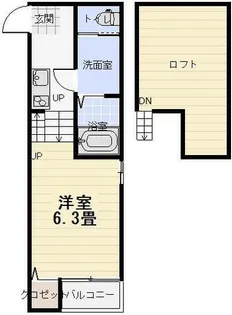 エス・ルミエール【105号室】の間取り