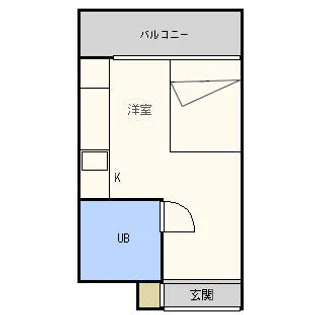 十信前ミールズ【406号室】の間取り