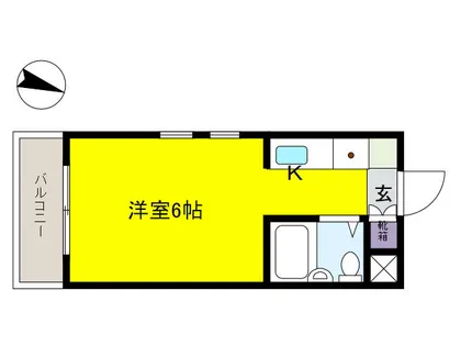 ネオダイキョー芦屋【3階】の間取り