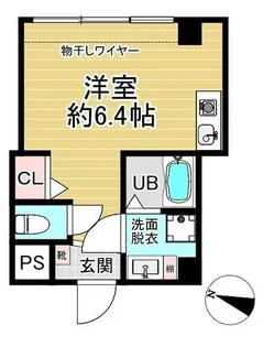 祇園ラヴィ【3階】の間取り