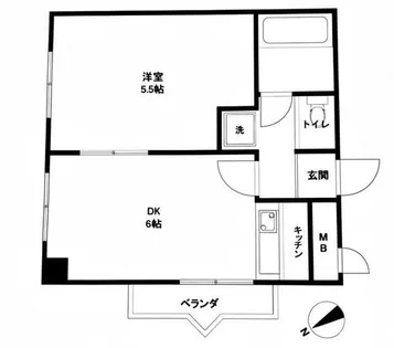 サンパレス21姫路【905号室】の間取り