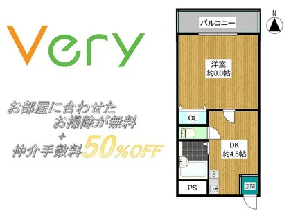 GARDEN TREE 岡町【3階】の間取り