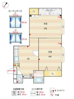 トリビュートハイツ【301号室】の間取り
