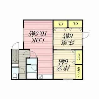 ゆうゆう荘ハルニレ【0102号室】の間取り