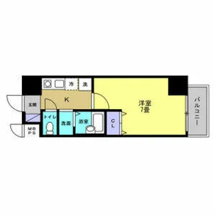 リアライズ黄金【5階】の間取り