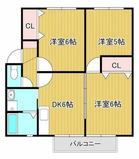 ガンダーラ光【2階】の間取り