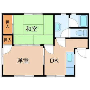 シャンピア三ノ輪【102号室】の間取り