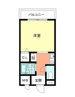 エンゼル・サン【202号室】の間取り