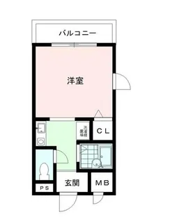 エンゼル・サン【105号室】の間取り