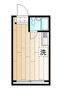 エスポワール若江岩田【103号室】の間取り