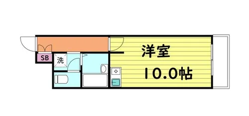 ピアー依奈【2階】の間取り