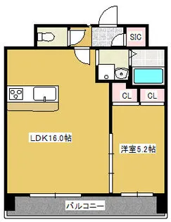 La Douceur門真【4階】の間取り