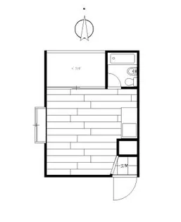 8-bit AKASAKA【4階】の間取り
