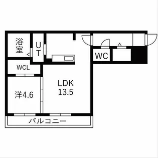 Pine hills北23条(北23西8MS)【1階】の間取り