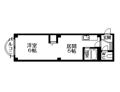 ウィングス札幌【3階】の間取り