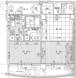 グレートリープ【602号室】の間取り