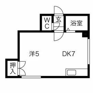 ガイナマンション【15号室】の間取り