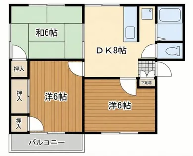 laRAMITA【102号室】の間取り