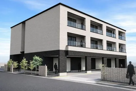 京都府京都市山科区東野舞台町【アパート】の外観