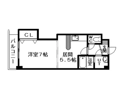 コンパス琴似【2階】の間取り